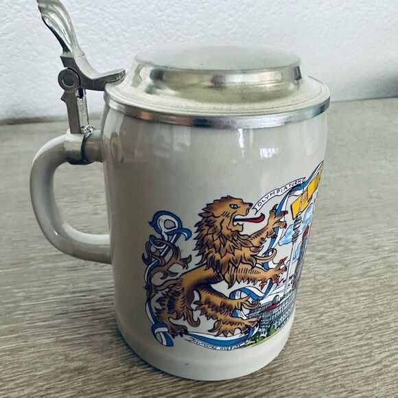 Munchen Germany Beer Stein Ceramic Mug - Picture 4 of 5